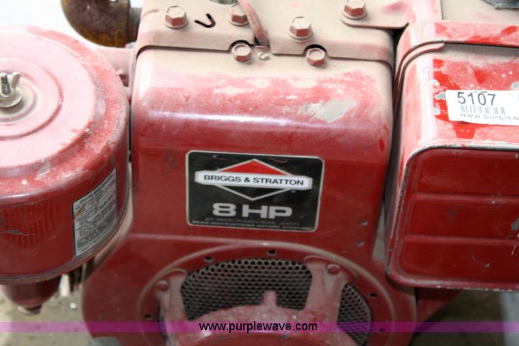 image for item 5107 Briggs and Straton 8 hp pump