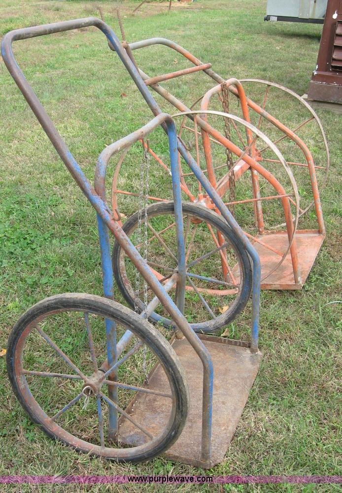 image for item 5288 (2) oxygen/acetylene bottle carts