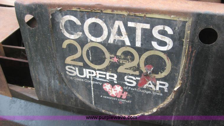 image for item 5289 Coats Company Inc. 20-20 tire machine with tire spreader