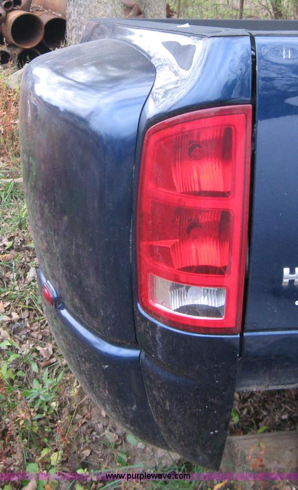 image for item 5296 Pickup bed with bumper