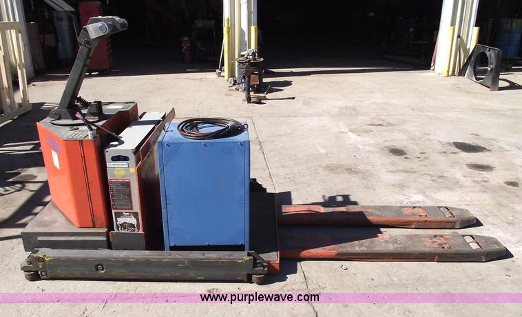 image for item 5482 Crown 40P-CS ride on electric pallet jack