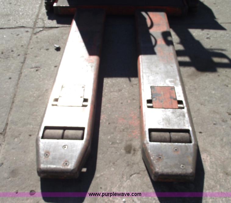 image for item 5482 Crown 40P-CS ride on electric pallet jack