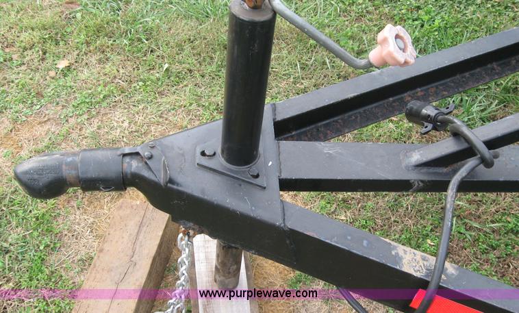 image for item 5592 1993 Manufacturing 18' tandem axle car trailer