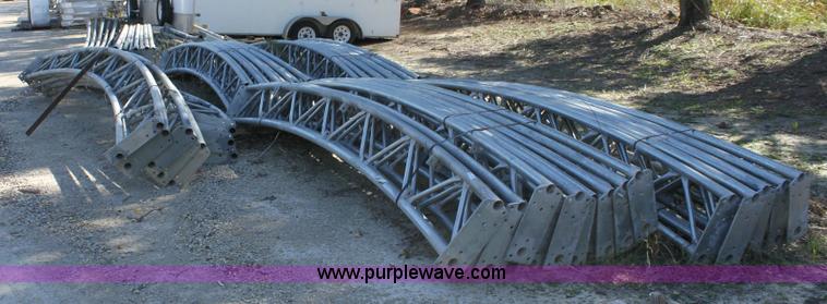 image for item 6135 Assorted tent structure pieces