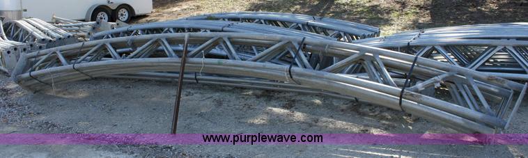 image for item 6135 Assorted tent structure pieces