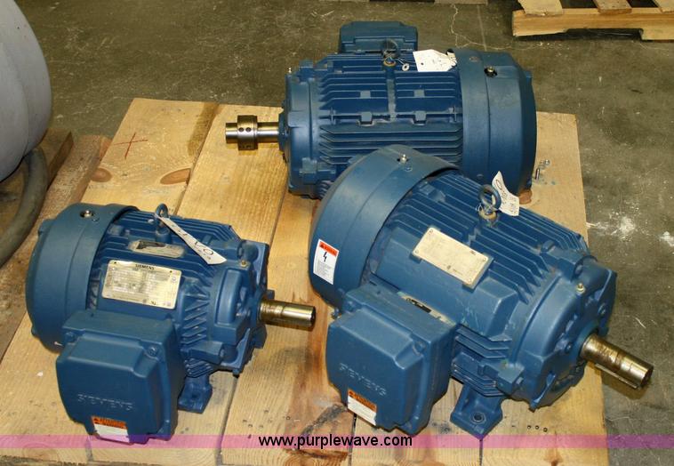 image for item 6429 (3) Siemens electric motors