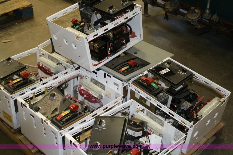 image for item 6491 (7) GE Evolution motor control boxes