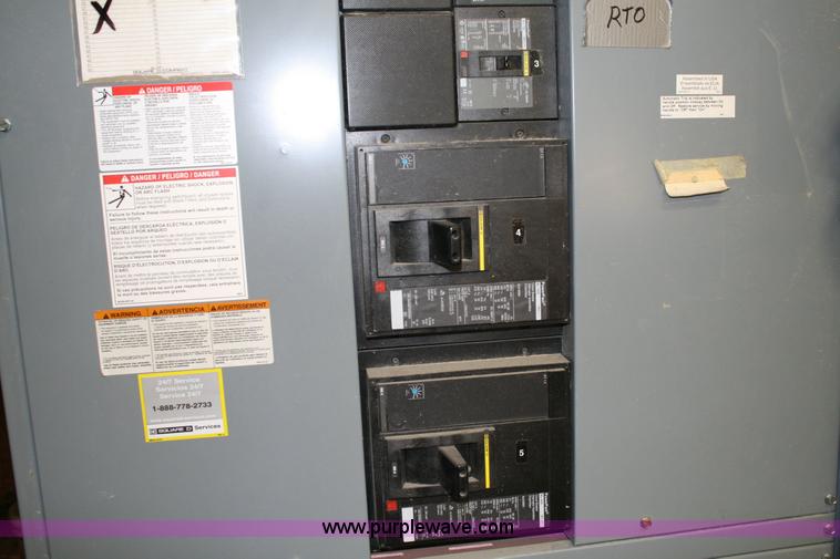 image for item 6499 Square D power style switch board