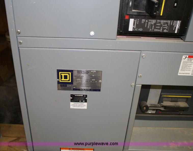 image for item 6499 Square D power style switch board