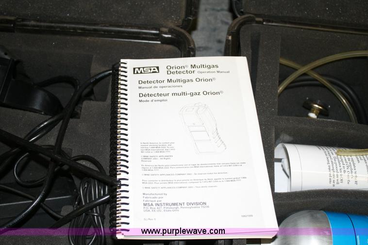 image for item 6506 MSA Orion multi-gas detector
