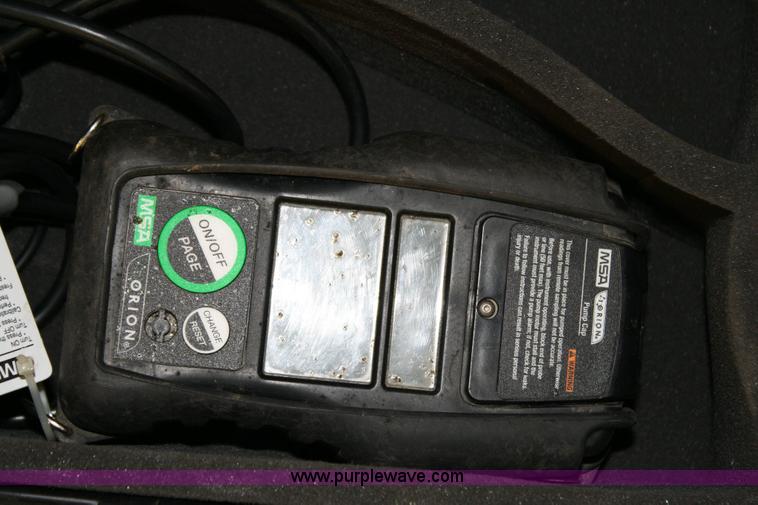 image for item 6507 (2) MSA Orion multi-gas detector