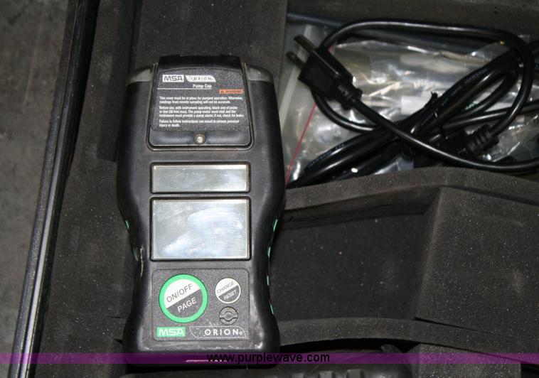 image for item 6509 (2) MSA Orion multi-gas detector