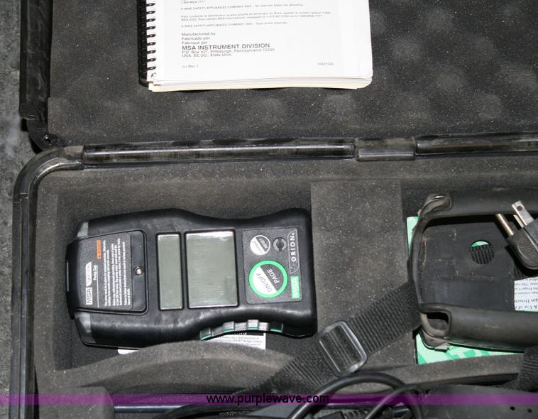 image for item 6510 (2) MSA Orion multi-gas detector
