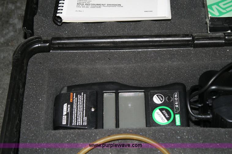 image for item 6511 (2) MSA Orion multi-gas detector