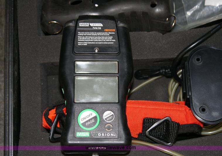 image for item 6512 (2) MSA Orion multi-gas detector