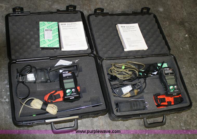 image for item 6513 (2) MSA Orion multi-gas detector