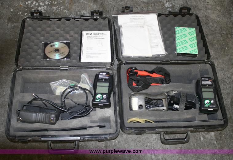 image for item 6514 (2) MSA Orion multi-gas detector