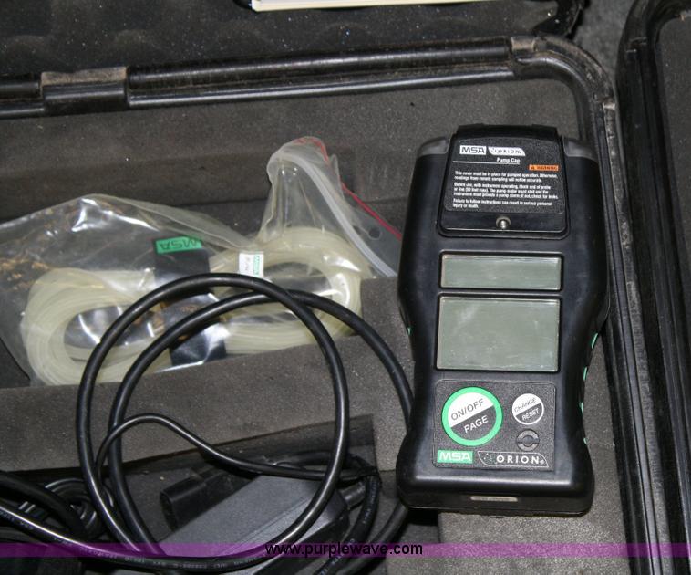 image for item 6514 (2) MSA Orion multi-gas detector