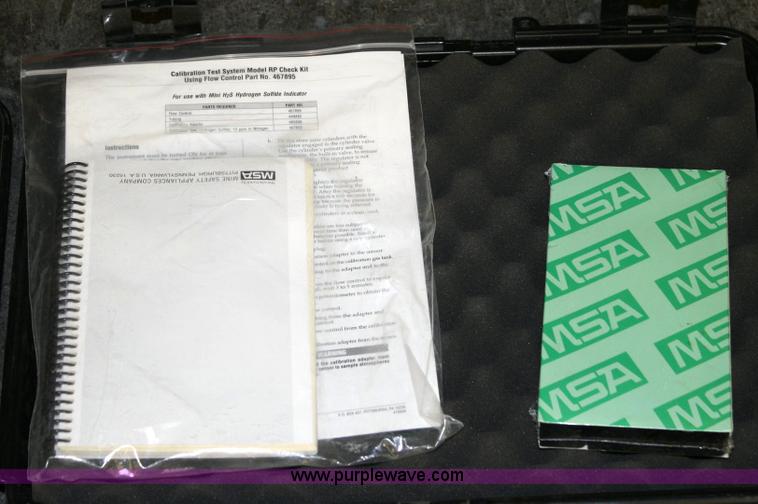 image for item 6514 (2) MSA Orion multi-gas detector