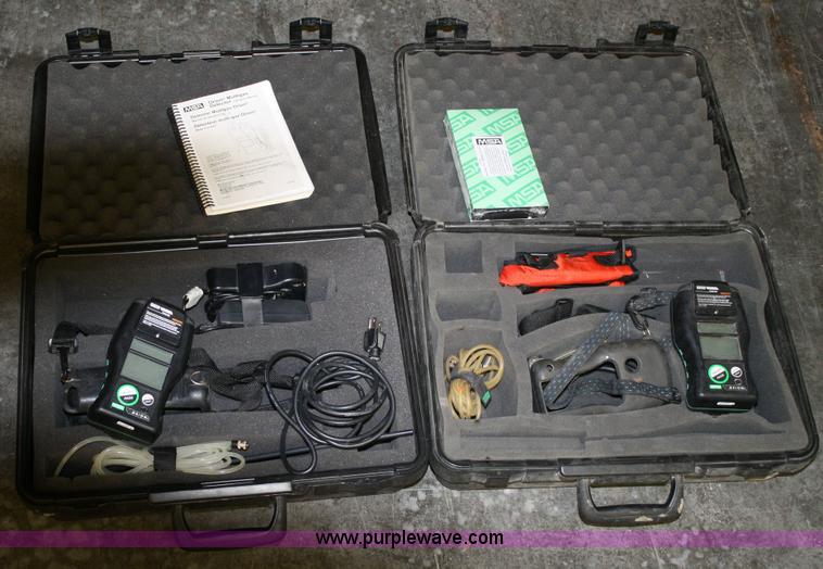 image for item 6515 (2) MSA Orion multi-gas detector