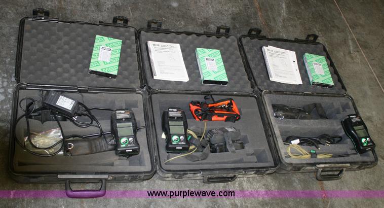 image for item 6516 (3) MSA Orion multi-gas detector