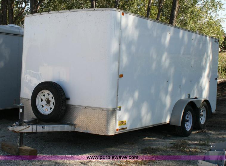 image for item 6522 2006 H&H XL 16' tandem axle trailer
