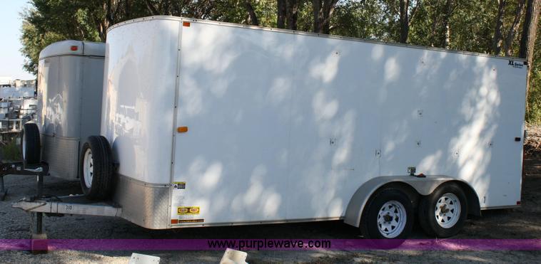 image for item 6522 2006 H&H XL 16' tandem axle trailer