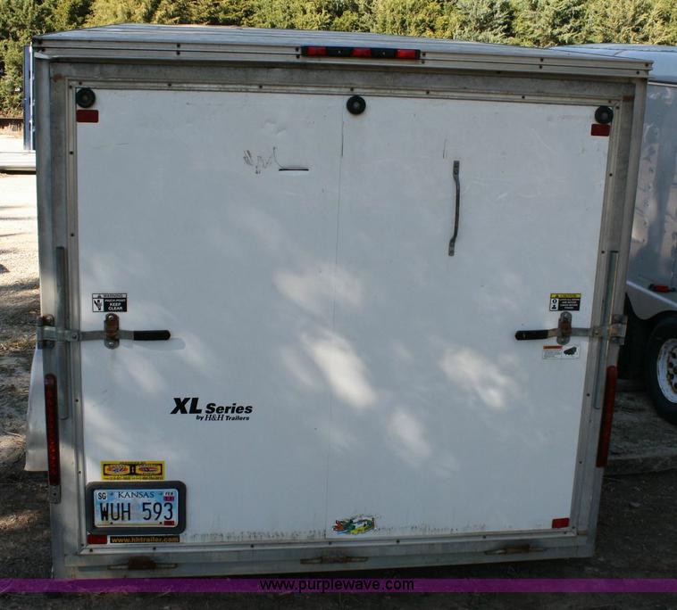 image for item 6522 2006 H&H XL 16' tandem axle trailer