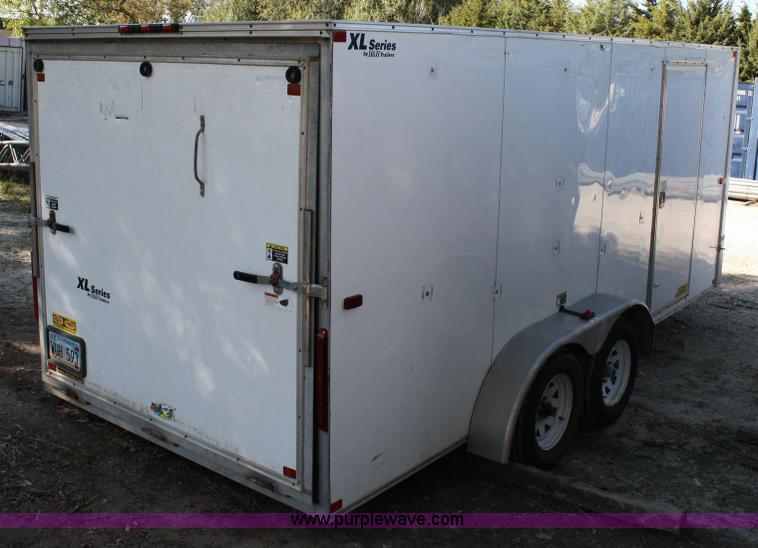 image for item 6522 2006 H&H XL 16' tandem axle trailer