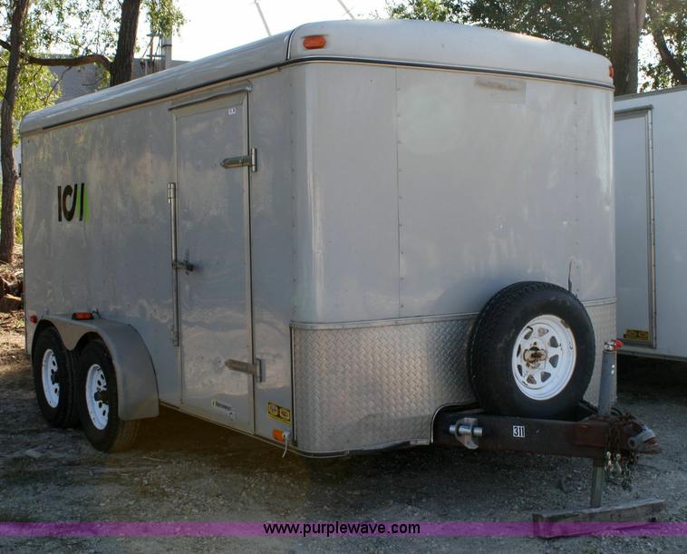 image for item 6523 2003 Southwest Trailer 14' tandem axle trailer