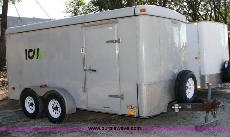 image for item 6523 2003 Southwest Trailer 14' tandem axle trailer