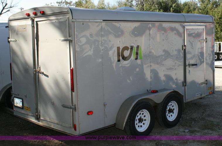 image for item 6523 2003 Southwest Trailer 14' tandem axle trailer