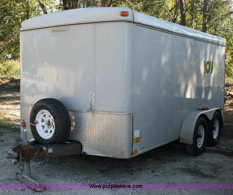 image for item 6523 2003 Southwest Trailer 14' tandem axle trailer