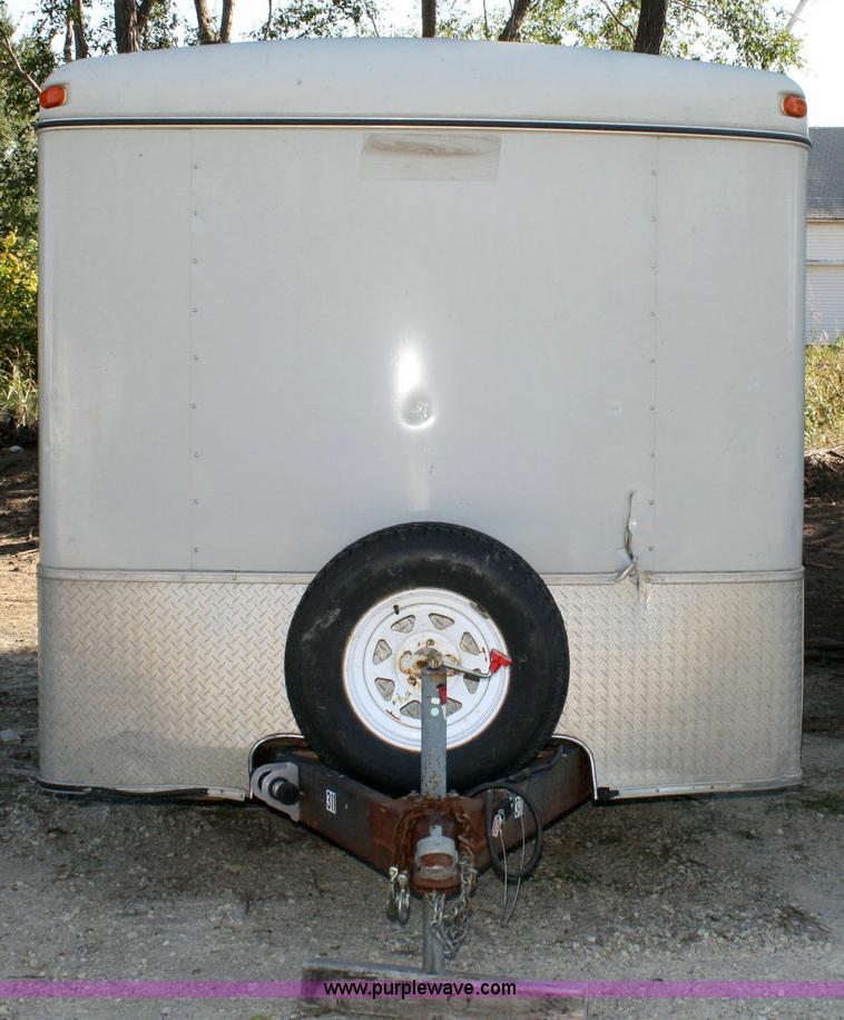 image for item 6523 2003 Southwest Trailer 14' tandem axle trailer