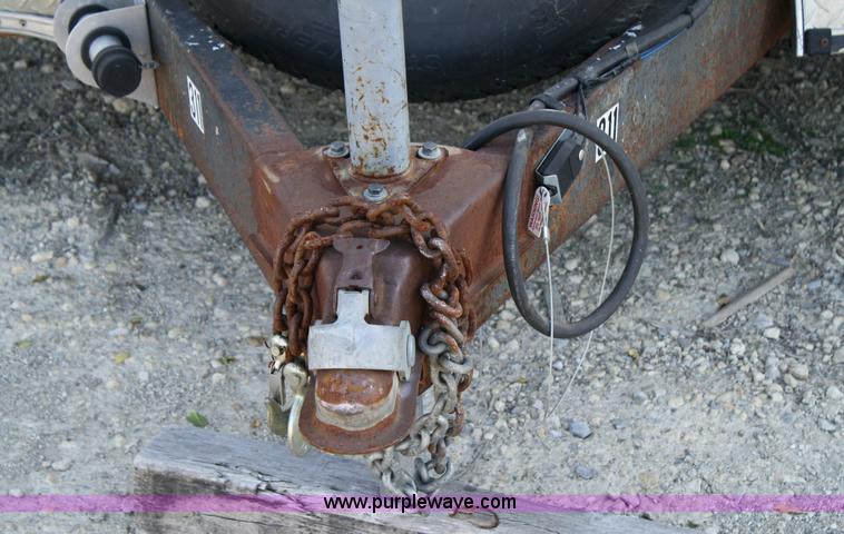 image for item 6523 2003 Southwest Trailer 14' tandem axle trailer