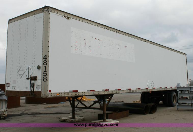 image for item 6533 1993 Wabash FRP-96 48' van trailer