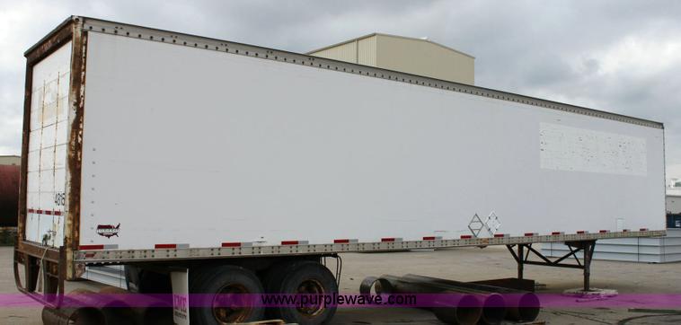 image for item 6533 1993 Wabash FRP-96 48' van trailer