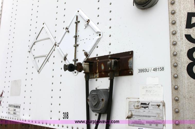 image for item 6533 1993 Wabash FRP-96 48' van trailer