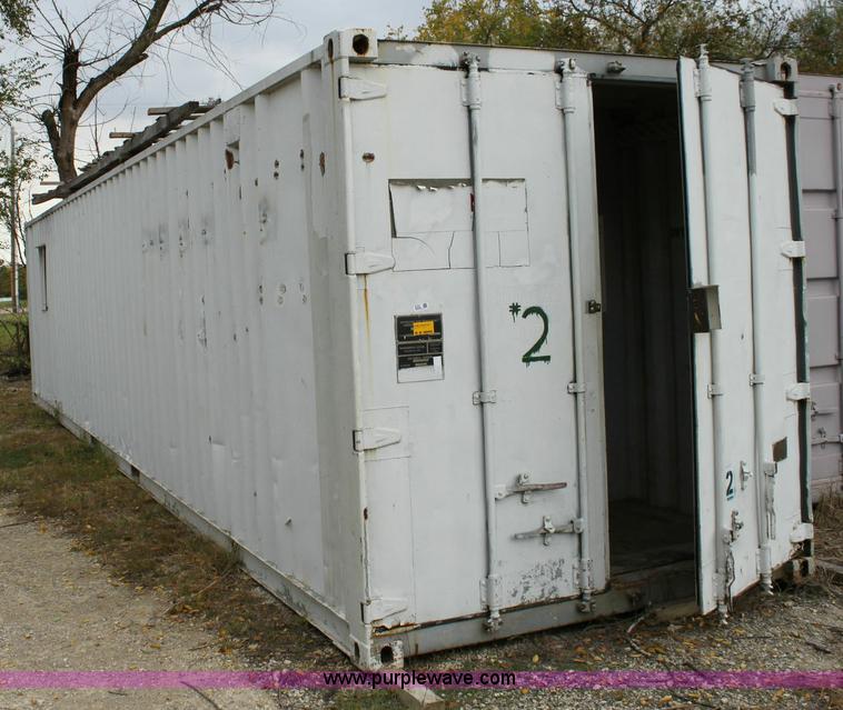 image for item 6553 1981 40' storage container