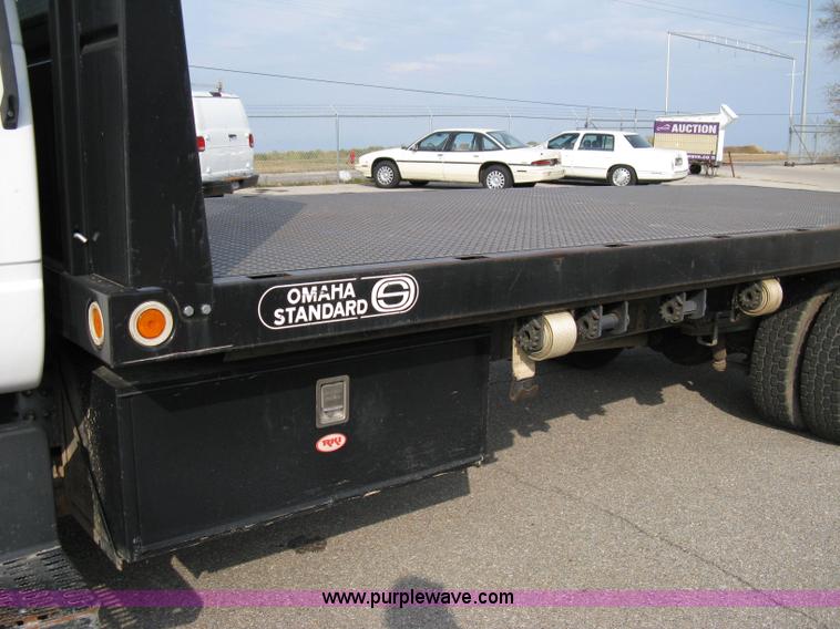 image for item 8051 1992 GMC Topkick LoPro SLE flatbed truck