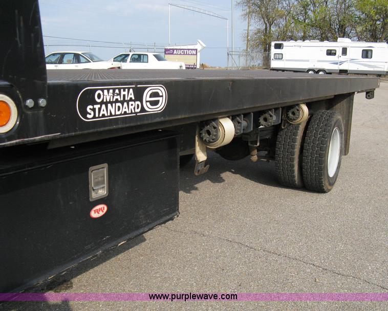 image for item 8051 1992 GMC Topkick LoPro SLE flatbed truck
