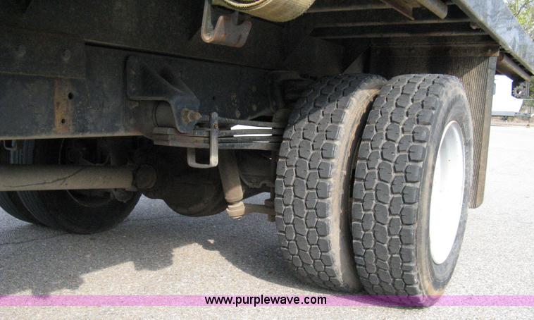 image for item 8051 1992 GMC Topkick LoPro SLE flatbed truck