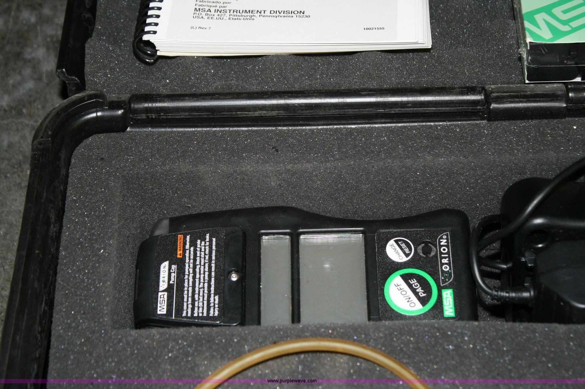 (2) MSA Orion multigas detector in Colwich, KS Item 6511 sold