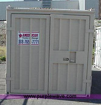 image for item 1500 1998 Saf-T-Box 22' job site storage container