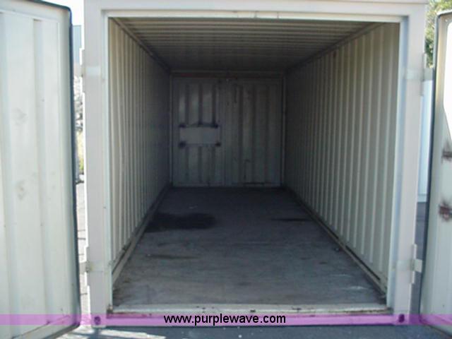 image for item 1500 1998 Saf-T-Box 22' job site storage container