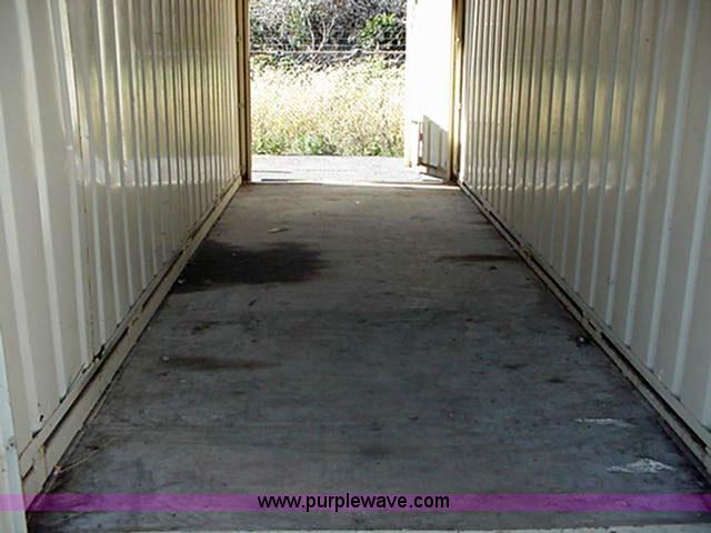 image for item 1500 1998 Saf-T-Box 22' job site storage container