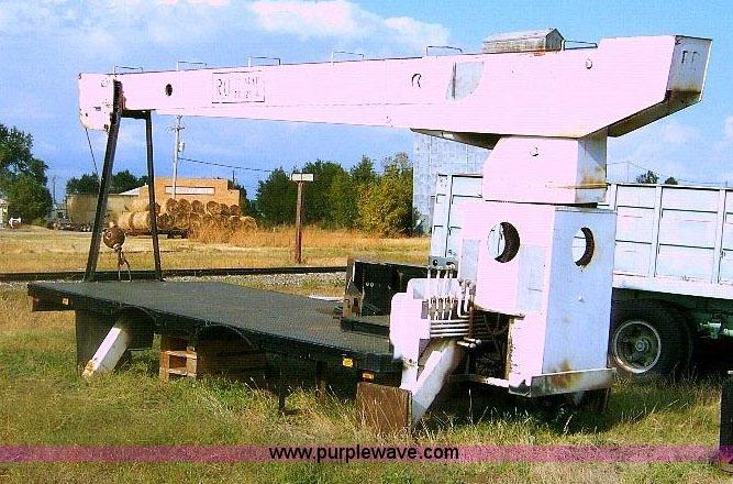 image for item 1863 RO TC120-4E boom hoist with bed