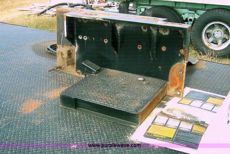 image for item 1863 RO TC120-4E boom hoist with bed