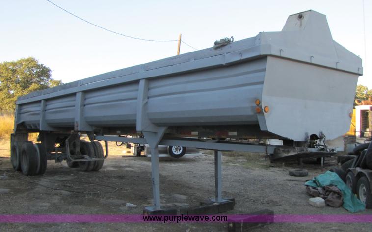 image for item 3595 1994 Lufkin ULDII-38 38' steel end dump trailer