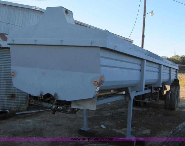 image for item 3595 1994 Lufkin ULDII-38 38' steel end dump trailer